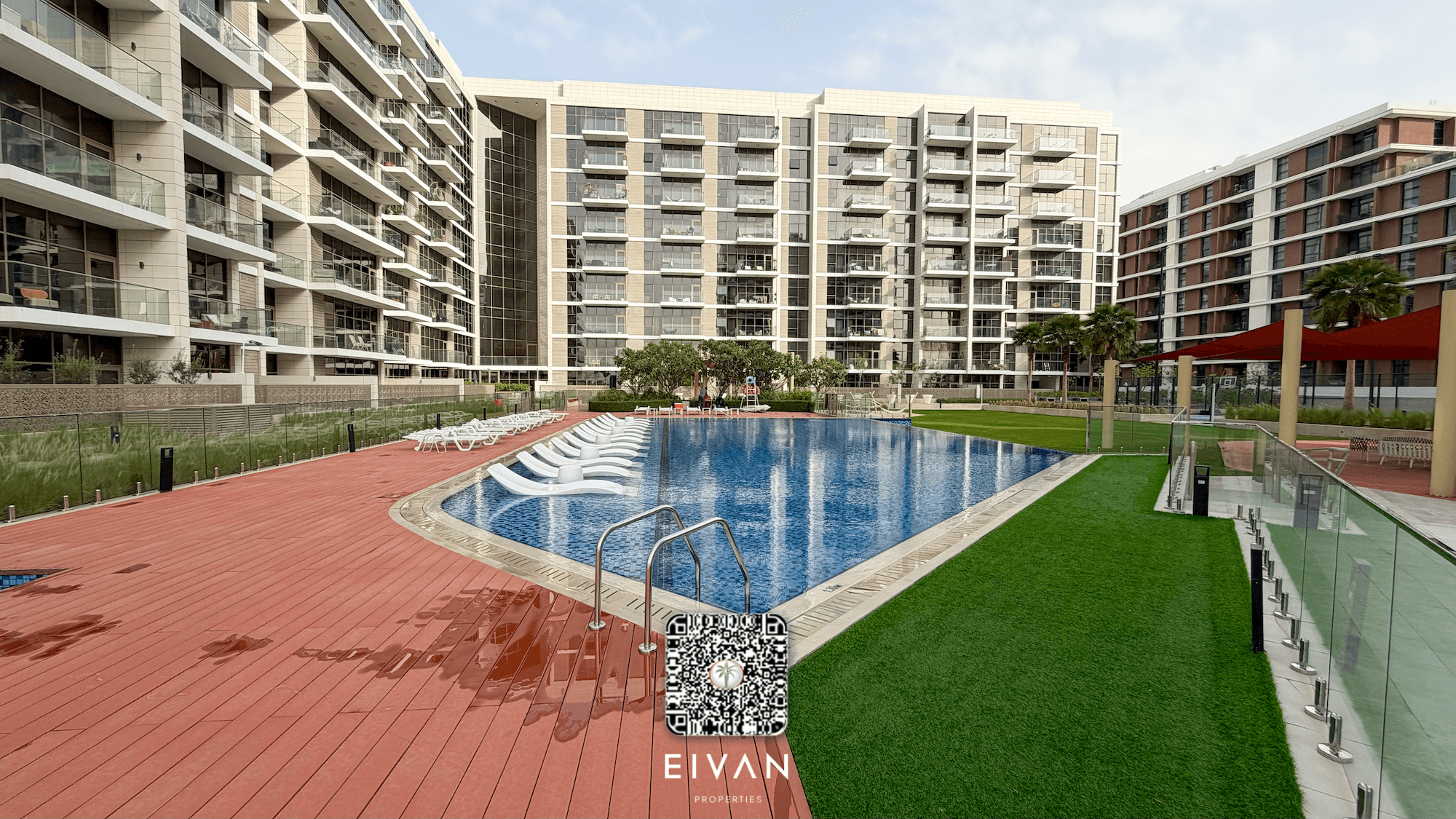 Spacious 2BR + Maid | Gardenia Residence | Rent